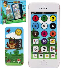 Telefon naučný baby dětský dotykový mobil MOUDRÁ SOVA