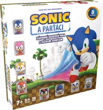 ADC Hra Ježek Sonic a parťáci závodní desková *SPOLEČENSKÉ HRY*