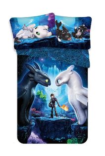 Jak vycvičit draka 3 Povlečení Bavlna, 140/200, 70/90 cm