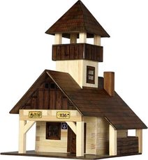 Bouda turistická 33W40 dřevěná stavebnice