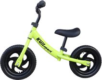 KUBISPORT Odrážedlo dětské zelené odstrkovadlo 12" CSK31K