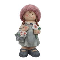 Dekorace holčička X5714 - 20,6 × 16 × 39 cm