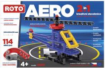 ROTO Aero Vrtulník 114 dílků 2v1 konstrukční STAVEBNICE
