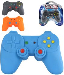 Ovladač herní konzole strečová antistresová mačkací 4 barvy