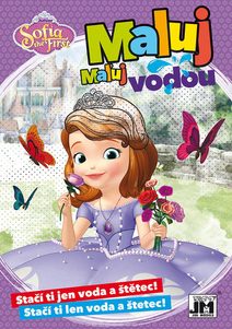 Maluj vodou Sofie První A5 omalovánky