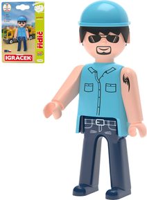 EFKO IGRÁČEK MultiGO Řidič figurka kloubová na kartě