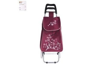 Taška nákupní na kolečkách KVĚT