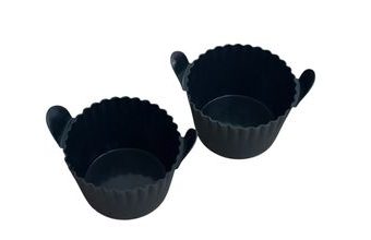 Silikonové košíčky velké 9 cm do horkovzdušné fritézy - 4 ks