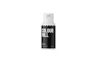 Jedlá potravinářská barva černá - Mill Oil Blend Black 20 ml