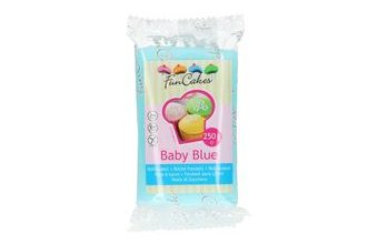 Modrý rolovaný fondant Baby Blue (barevný fondán) 250 g