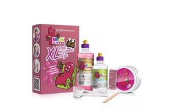 MEGASLIZOUN - sada na výrobu slizu XL - růžová