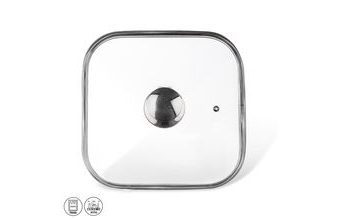 Poklice skleněná k 112969 nerez úchyt