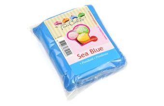 Modrý rolovaný fondant Sea Blue (barevný fondán) 250 g