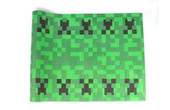 Papírový ubrusový pás - Minecraft - 5m