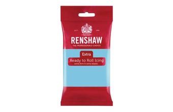 Modrá potahovací hmota - rolovaný fondán Baby Blue - 250 g