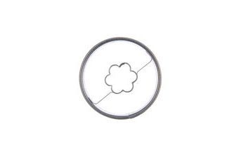 Vykrajovačka kolečko s kytičkou