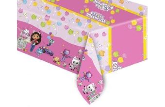 Plastový ubrus Gábinin kouzelný domeček - Gabby's Dollhouse - 120 x 180 cm