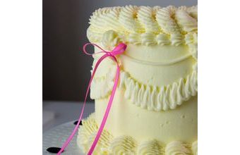 Ozdoby na dort mašle – růžové 8 ks