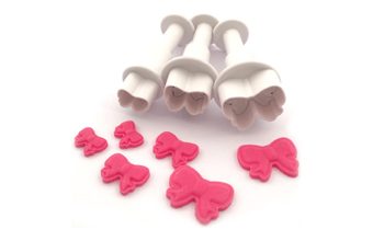 Mašle - sada tří vykrajovaček s pístem