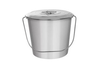 Vědro nerez s víkem A 12 l
