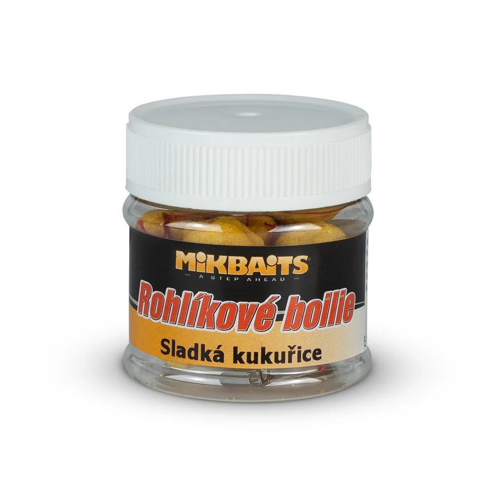 Mikbaits Rohlíkové boilie 50ml - Sladká kukuřice