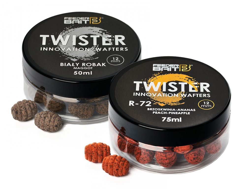 FeederBait Nástraha Twister Wafters 12mm 75ml - Sladká kukuřice