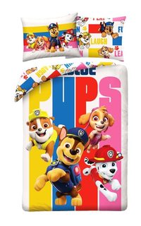 HALANTEX Povlečení Paw Patrol Pups Bavlna, 140/200, 70/90 cm
