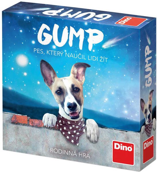 DINO Hra Gump Pes, který naučil lidi žít rodinná *SPOLEČENSKÉ HRY*