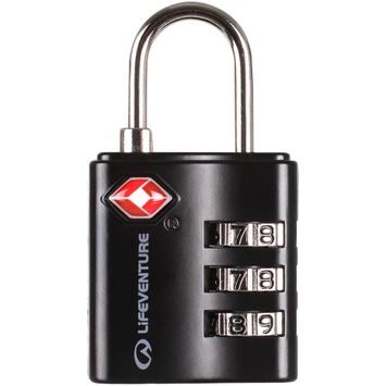 LIFEVENTURE TSA Combi Lock black