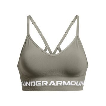 UNDER ARMOUR Seamless Low Long Bra, GRN