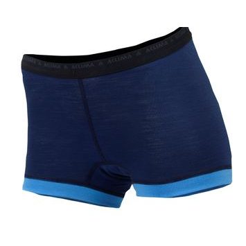 ACLIMA LightWool Shorts/Hipster, Insignia Blue/Blithe, Woman