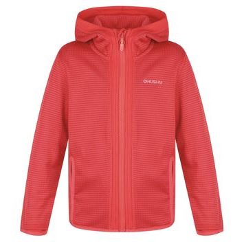 HUSKY Dětská mikina s kapucí Artic Zip K red
