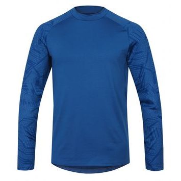 HUSKY Active Winter Pánské triko s dlouhým rukávem, tm.modrá