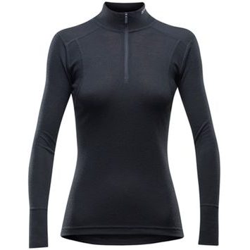 DEVOLD Hiking Woman Half Zip Neck, Black