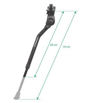 FORCE TOP 20-28 Al underframe+contrast, black