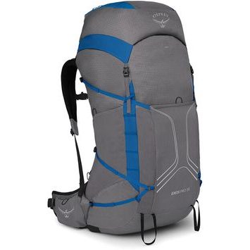 OSPREY EXOS PRO 55, dale grey/agam blue