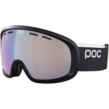 POC Fovea Mid Photochromic Uranium Black/Photochromic/Light Pink-Sky Blue