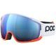 POC Zonula Race Hydrogen White/Zink Orange/Partly Sunny Blue