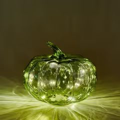 HOME & YOU LED Dýně 15 cm - zelená