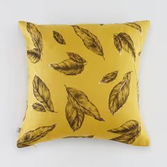 HOME & YOU Povlak na polštář listy 45 x 45 cm - zelená
