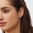 CUSHION CUT SKY BLUE TOPAZ STUD EARRINGS IN WHITE GOLD - TOPAZ EARRINGS - EARRINGS