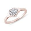 HEART SHAPED DIAMOND ENGAGEMENT RING IN ROSE GOLD - DIAMOND ENGAGEMENT RINGS - ENGAGEMENT RINGS