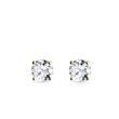 YELLOW GOLD DIAMOND STUD EARRINGS - DIAMOND STUD EARRINGS - EARRINGS
