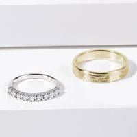 PHOTO GALLERY: unique wedding rings KLENOTA