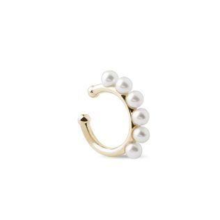 NASAZOVACÍ PERLOVÁ NÁUŠNICE VE ZLATĚ - PERLOVÉ NÁUŠNICE - PERLOVÉ ŠPERKY