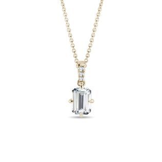 LUX 1CT LAB GROWN DIAMOND GOLD NECKLACE - DIAMOND NECKLACES - NECKLACES