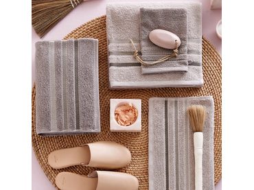 Vandyck Ručník Prestige Lines Stone