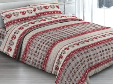 Italské povlečení bavlna LUX Valpusteria