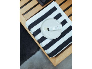 Vandyck Luxusní povlak na polštář Home Piqué waffle 40x55cm Off black