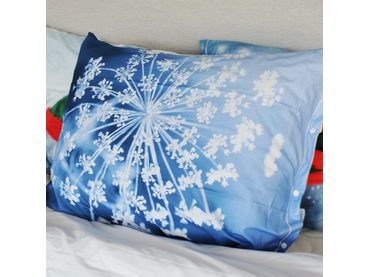 3D italské povlečení 100% bavlna Canella pomeranč & hřebíček